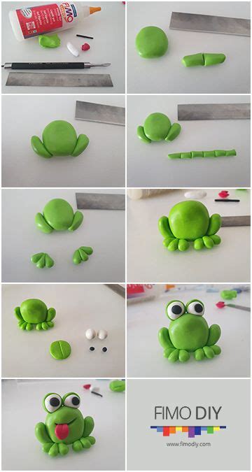 clay frog step by step